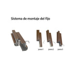 Porta De Segurança Lateral Fixa Omega Caracol L5 Porta De Segurança Lateral Fixa Omega Caracol L5