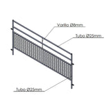 Cancillas para ovejas con rejilla electrosoldada