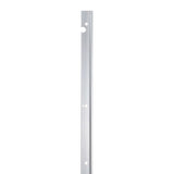 Poste para vallado terminal T-Fix gris claro