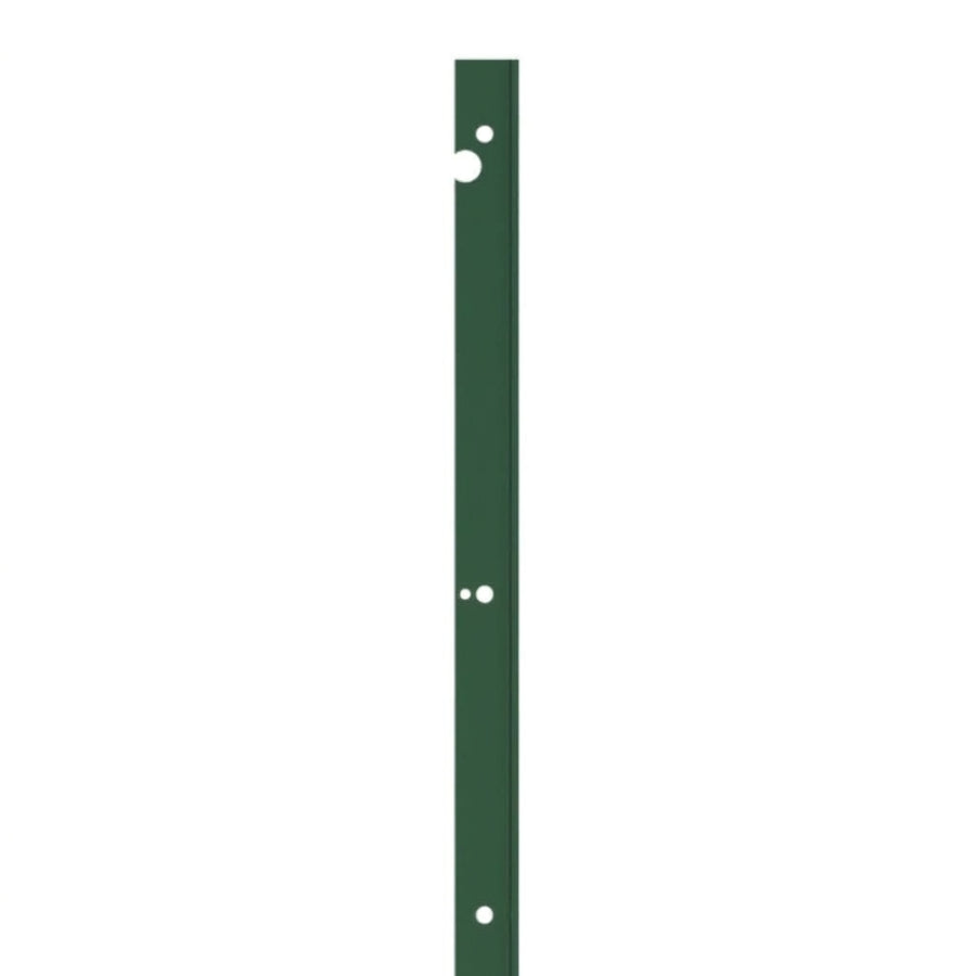 Poste para vallado terminal T-Fix verde