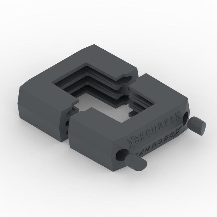 Abrazadera Cyberfix Valla Hercules Gris Antracita 4