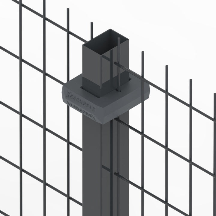 Abrazadera Cyberfix Valla Hercules Gris Antracita 5