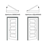 Esquema de apertura de puerta acorazada